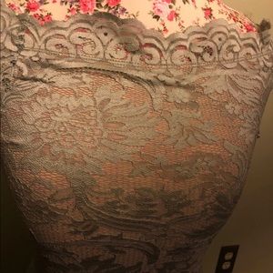 Lace off the shoulder dress⭐️BOGO 2ed half off⭐️